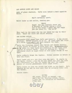 CHINATOWN ca. 1973 Jack Nicholson's copy of early draft film script