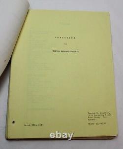 CHRISTINA / Trevor Wallace 1973 Screenplay, Barbara Parkins, rare Mystery Film