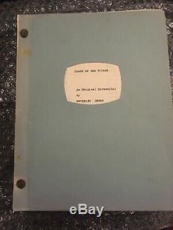 CLASH OF THE TITANS Original Screen Used Movie Script Beverley Cross 1981