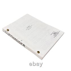 CLIFFHANGER Sylvester Stallone original agency Script Movie Prop