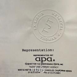 CLIFFHANGER Sylvester Stallone original agency Script Movie Prop