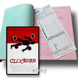 CLOCKERS Original Movie Script Screenplay Movie Prop SPIKE LEE MARTIN SCORSESE