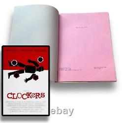 CLOCKERS Original Movie Script Screenplay Movie Prop SPIKE LEE MARTIN SCORSESE