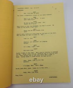 COLLATERAL DAMAGE / Ronald Roose 2000 Screenplay, Arnold Schwarzenegger film COLLATERAL DAMAGE / Ronald Roose 2000 Screenplay, Arnold Schwarzenegger film