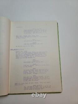 COME TRIP WITH ME / Randal Kleiser 1967 Unproduced Movie Script Screenplay