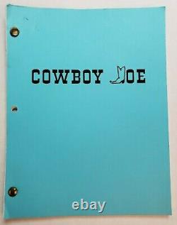 COWBOY JOE / Bob Dolman 1987 TV Movie Screenplay, Thomas Callaway & Patti LuPone