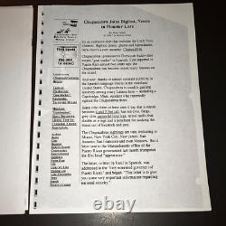 CREATURE Unmade Monster Movie Script Deluxe Sales Package Photos + COA