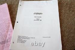 CURSED WES CRAVEN Movie Screenplay Script CHRISTINA RICCI STORYBOARDS