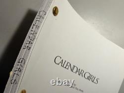 Calendar Girls screenplay for 2003 film starring Helen Mirren