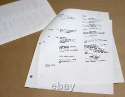 Capricorn One Peter Hyams Copy of Movie Script for Trailer Production Paperwork