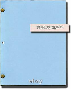 Carl Reiner MAN WITH TWO BRAINS Original screenplay for the 1983 film #138985