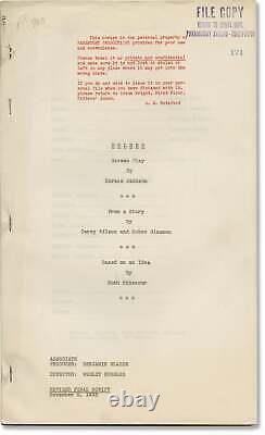 Carole Lombard George Raft BOLERO Original screenplay for the 1934 film #137009