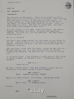 Cary Elwes (dr. Gordon) And Shawnee Smith (amanda) Autographed Saw Script