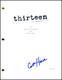 Catherine Hardwicke Signed Autograph Thirteen Full Movie Script Screenplay