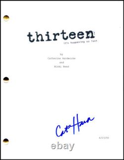 Catherine Hardwicke Signed Autograph Thirteen Full Movie Script Screenplay