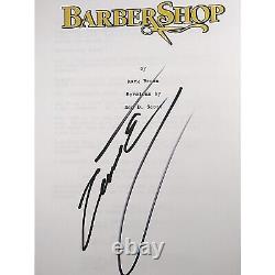 Cedric The Entertainer Signed Barbershop Full Movie Script Autograph Beckett COA