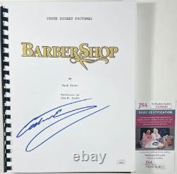 Cedric The Entertainer Signed Barbershop Full Movie Script Autograph JSA COA