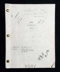 Cement 1997 Original Script Adrian Pasdar Film Frank Foster Estate Notes Cement 1997 Original Script Adrian Pasdar Film Frank Foster Estate Notes