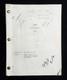 Cement 1997 Original Script Adrian Pasdar Film Frank Foster Estate Notes