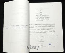 Cement 1997 Original Script Adrian Pasdar Film Frank Foster Estate Notes