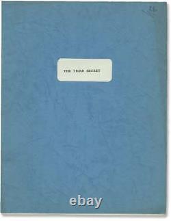 Charles Crichton THIRD SECRET Original screenplay for the 1964 film 1963 #146893