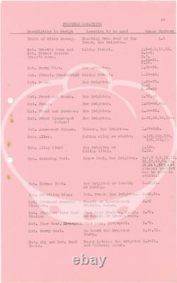 Charles Frend THE MAGNET Original screenplay for the 1950 film #146343