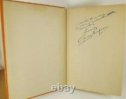 Charley Grapewin Uncle Henry Wizard Of Oz Film 1939 Autograph Signed Book'Rare