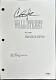 Charlie Sheen Signed'wall Street' Full Movie Script Psa Ah99254