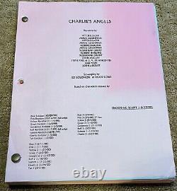 Charlie's Angels Movie Screenplay Script Drew Barrymore
