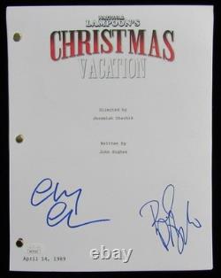 Chevy Chase/Beverly D'Angelo Signed Christmas Vacation Movie Script JSA 191285
