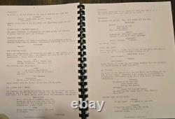 Chevy Chase Caddyshack Authentic Signed Movie Script Autographed BAS Witnessed