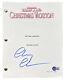 Chevy Chase Signed National Lampoon Christmas Vacation Movie Script Bas