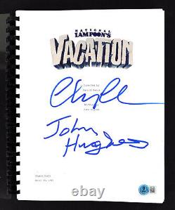 Chevy Chase Vacation John Hughes Authentic Signed Movie Script BAS #1W377558