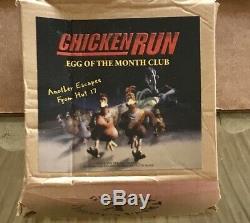 Chicken Run Rare Promotional Eggs & Hatching the Movie Book Set