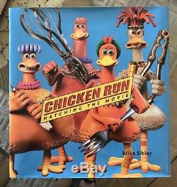 Chicken Run Rare Promotional Eggs & Hatching the Movie Book Set