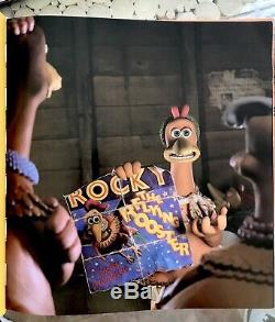 Chicken Run Rare Promotional Eggs & Hatching the Movie Book Set