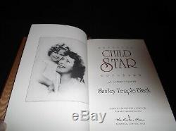 Child Star Shirley Temple Black Easton Press Signed Leather Limited Edition Book