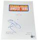 Chris Rock Signed Autograph The Longest Yard Movie Script Screenplay Beckett Bas