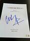 Christian Bale Signed Autograph Movie Script American Psycho Beckett Bas Auto D