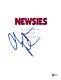Christian Bale Signed Newsies Full Movie Script Beckett Bas Autograph Auto