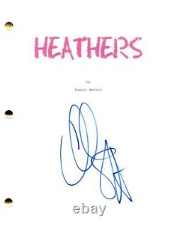 Christian Slater Signed Autograph Heathers Full Movie Script with Winona Rider