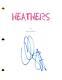 Christian Slater Signed Autograph Heathers Full Movie Script With Winona Rider