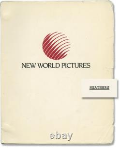 Christian Slater Winona Rider HEATHERS Original screenplay for the 1989 #161161