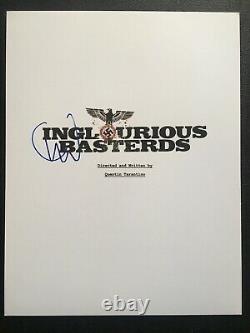 Christoph Waltz Signed Inglourious Basterds Full Movie Script