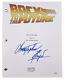 Christopher Lloyd Signed Back To The Future Movie Script Jsa Itp
