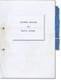 Christopher Nolan Batman Begins Original Screenplay For The 2005 Film #167968