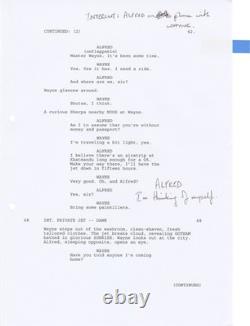 Christopher Nolan BATMAN BEGINS Original screenplay for the 2005 film #167968