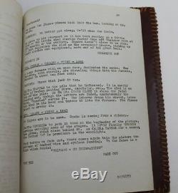 Citizen Kane / Orson Welles 1941 Original Pre-production Movie Script Screenplay