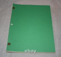 City Heat Original Movie Script Cast List & Set List Screenplay Rare Eastwood