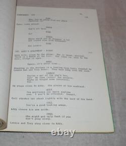 City Heat Original Movie Script Cast List & Set List Screenplay Rare Eastwood